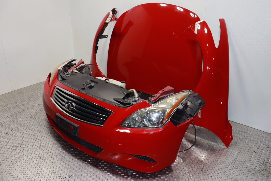 JDM NISSAN SKYLINE 370GT INFINITI G37 COUPE COMPLETE FRONT END NOSE CUT AND REAR ASSEMBLY