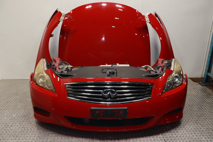 JDM NISSAN SKYLINE 370GT INFINITI G37 COUPE COMPLETE FRONT END NOSE CUT AND REAR ASSEMBLY
