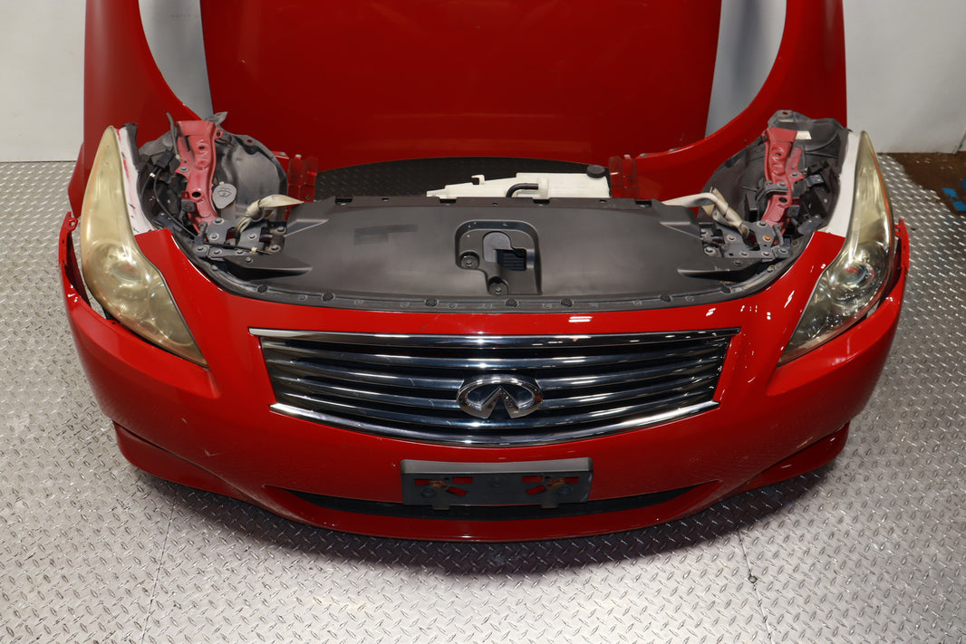 JDM NISSAN SKYLINE 370GT INFINITI G37 COUPE COMPLETE FRONT END NOSE CUT AND REAR ASSEMBLY