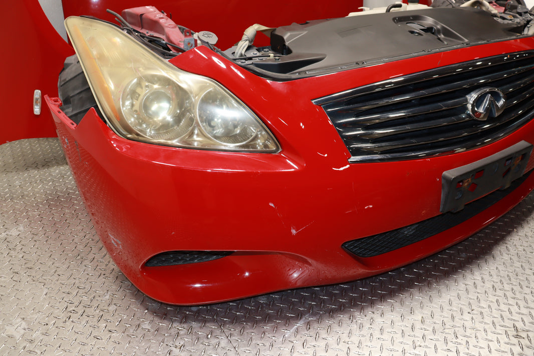 JDM NISSAN SKYLINE 370GT INFINITI G37 COUPE COMPLETE FRONT END NOSE CUT AND REAR ASSEMBLY