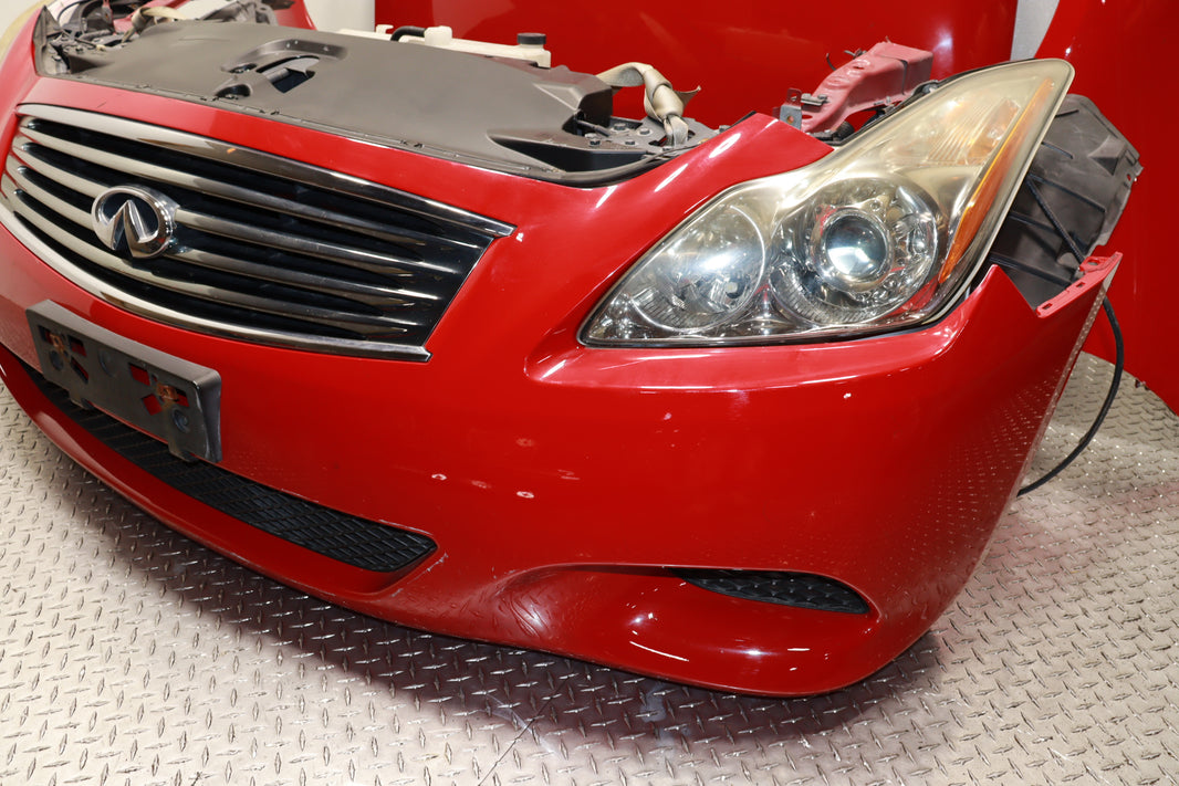 JDM NISSAN SKYLINE 370GT INFINITI G37 COUPE COMPLETE FRONT END NOSE CUT AND REAR ASSEMBLY