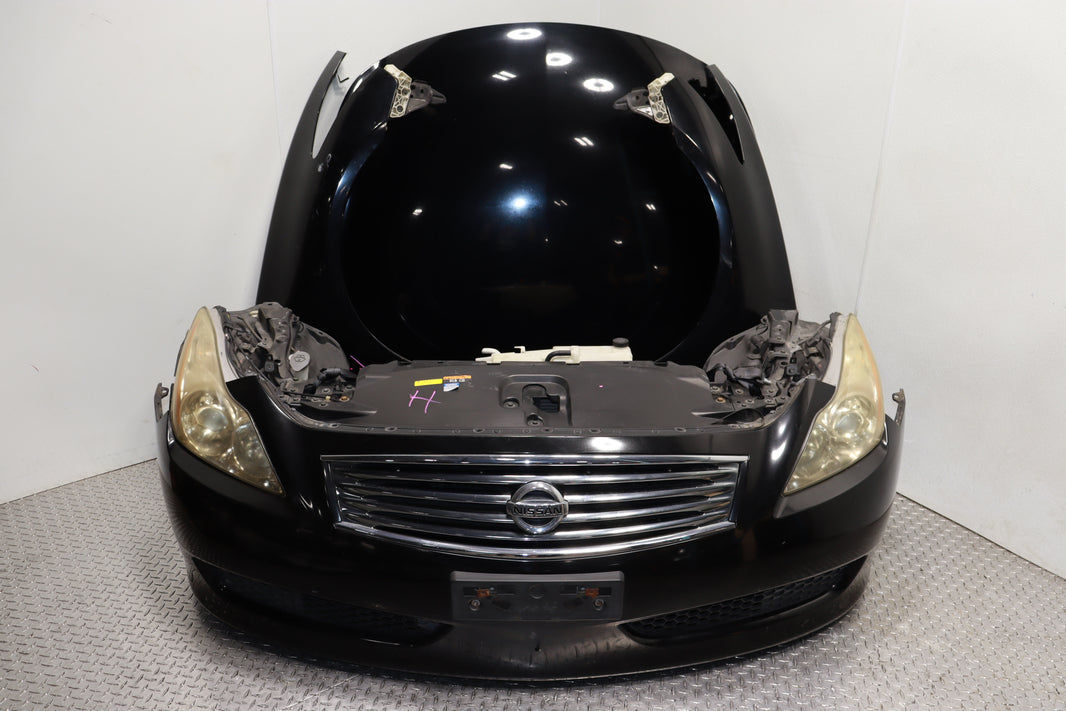NISSAN SKYLINE 370GT INFINITI JDM G37 COUPE COMPLETE FRONT END NOSE CUT AND REAR ASSEMBLY