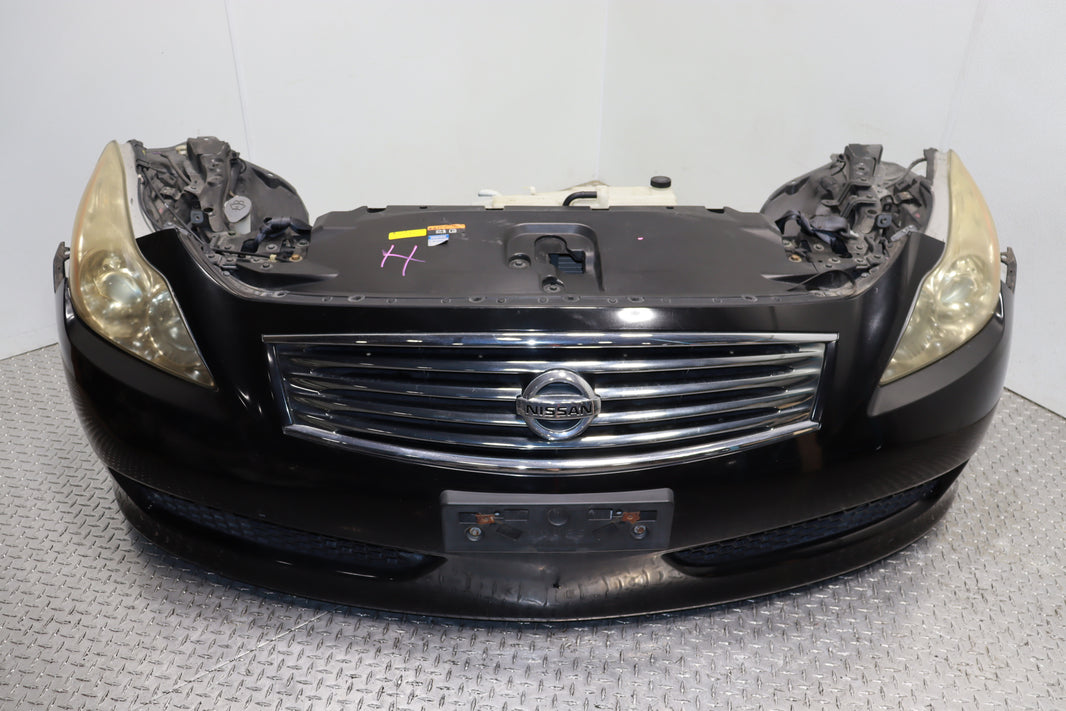 NISSAN SKYLINE 370GT INFINITI JDM G37 COUPE COMPLETE FRONT END NOSE CUT AND REAR ASSEMBLY
