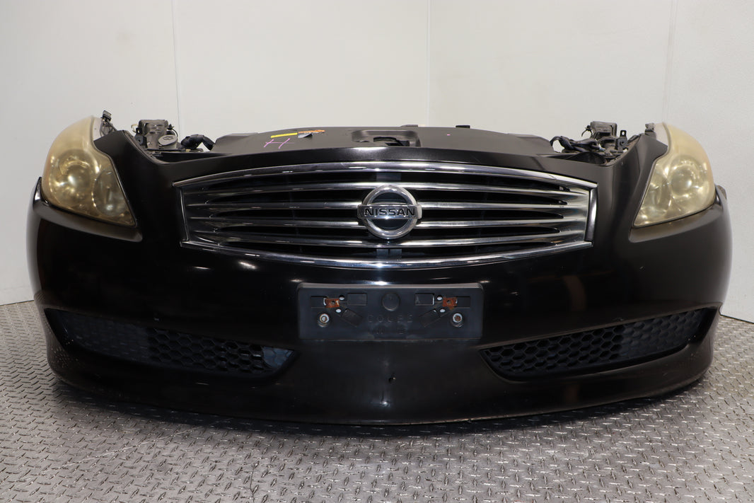 NISSAN SKYLINE 370GT INFINITI JDM G37 COUPE COMPLETE FRONT END NOSE CUT AND REAR ASSEMBLY