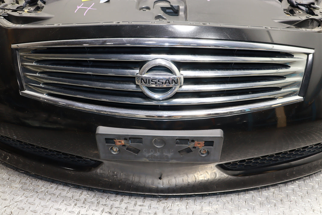 NISSAN SKYLINE 370GT INFINITI JDM G37 COUPE COMPLETE FRONT END NOSE CUT AND REAR ASSEMBLY