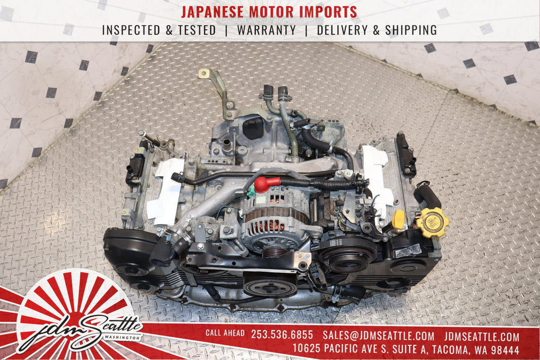 2002–2005 Subaru Impreza WRX 2.0L Turbo EJ205 Engine Non-AVCS JDM Long Block
