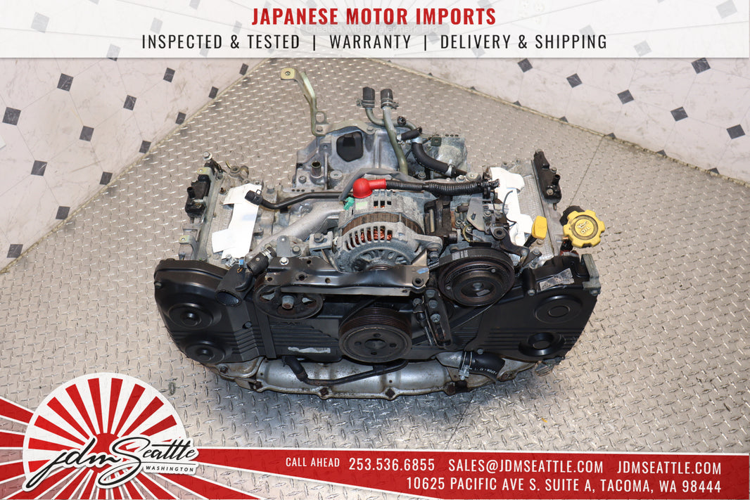2002–2005 Subaru Impreza WRX 2.0L Turbo EJ205 Engine Non-AVCS JDM Long Block