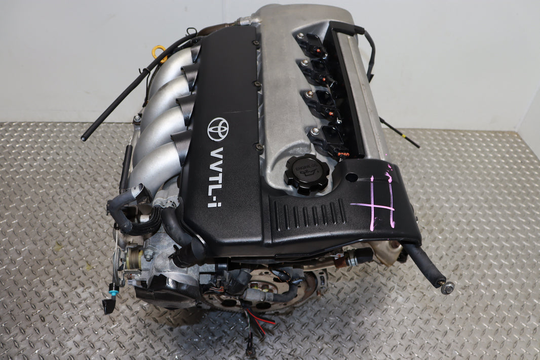JDM 2ZZ-GE 2000 - 2005 TOYOTA CELICA GTS / COROLLA XRS / MATRIX 1.8L 4CYL DOHC VVTL-I ENGINE ONLY YAMAHA HEAD