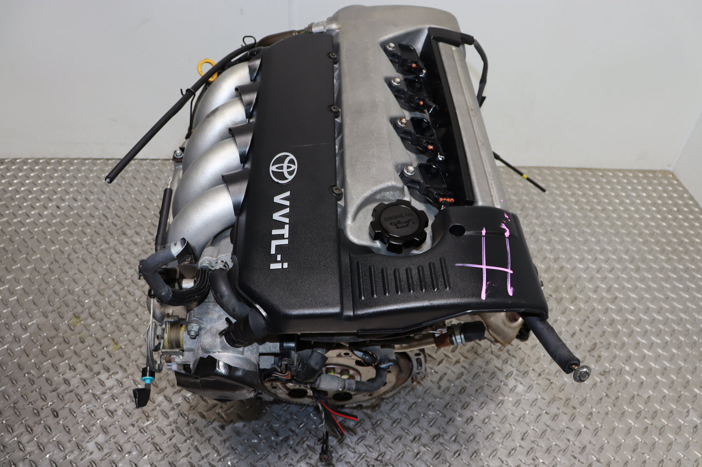 JDM 2ZZ-GE 2000 - 2005 TOYOTA CELICA GTS / COROLLA XRS / MATRIX 1.8L 4CYL DOHC VVTL-I ENGINE ONLY YAMAHA HEAD