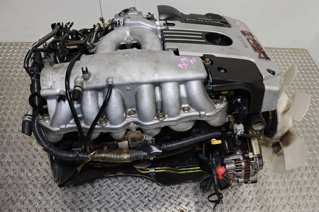 JDM RB25DE NEO MOTOR 2.5L STRAIGHT 6 NON-TURBO TWIN CAM COMPLETE ENGINE