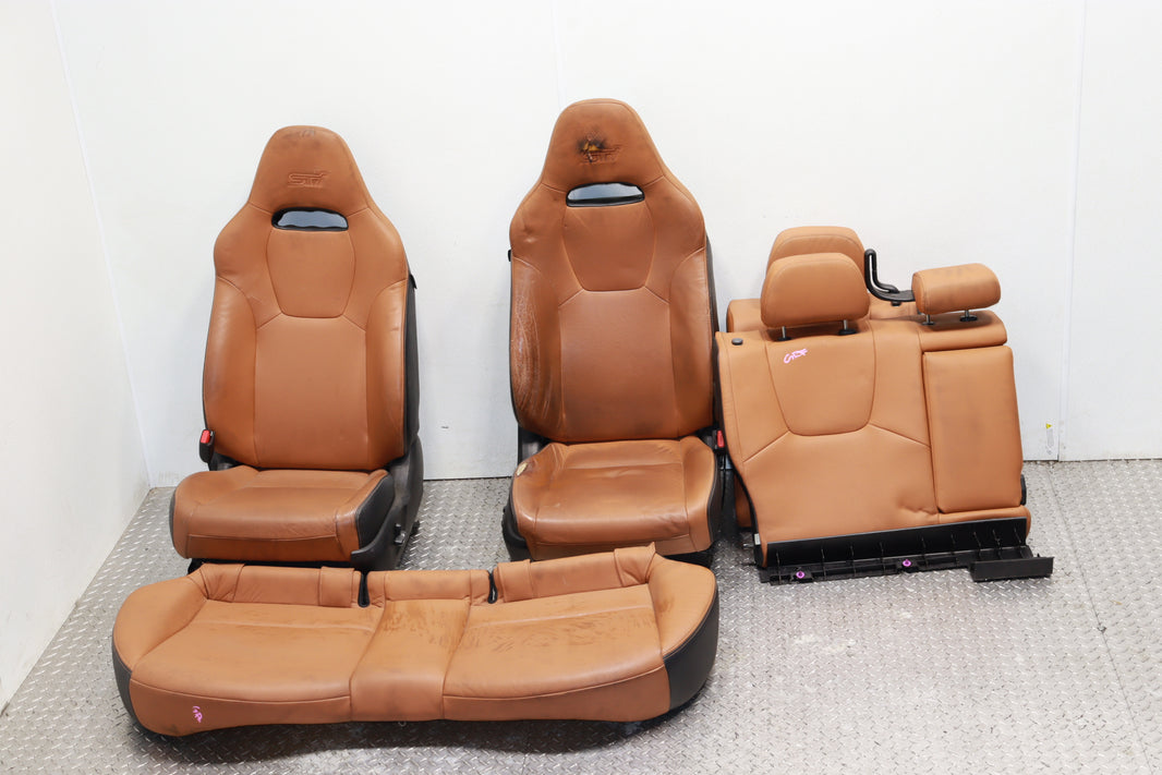 JDM 2008-2014 Subaru WRX STI OEM Premium Seats – 10 STI Sedan