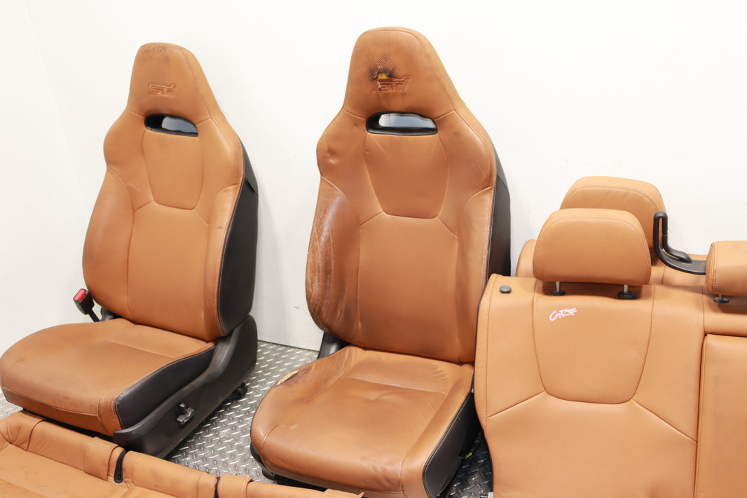 JDM 2008-2014 Subaru WRX STI OEM Premium Seats – 10 STI Sedan