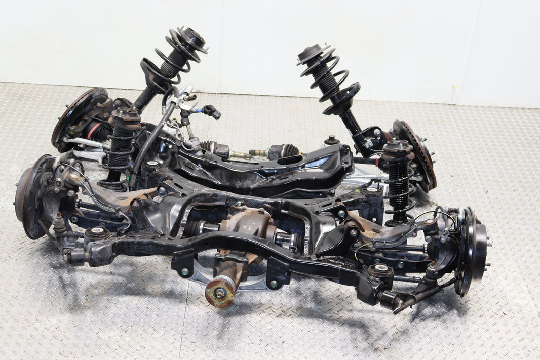 2008–2014 Subaru WRX STI OEM Complete Front & Rear Suspension Assembly