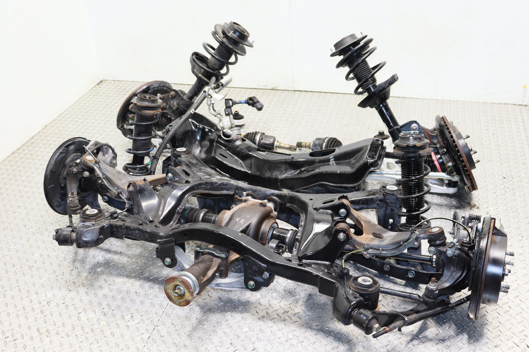 2008–2014 Subaru WRX STI OEM Complete Front & Rear Suspension Assembly