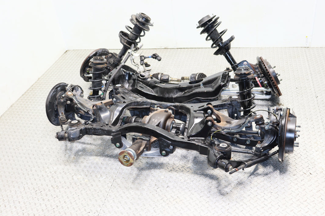 2008–2014 Subaru WRX STI OEM Complete Front & Rear Suspension Assembly