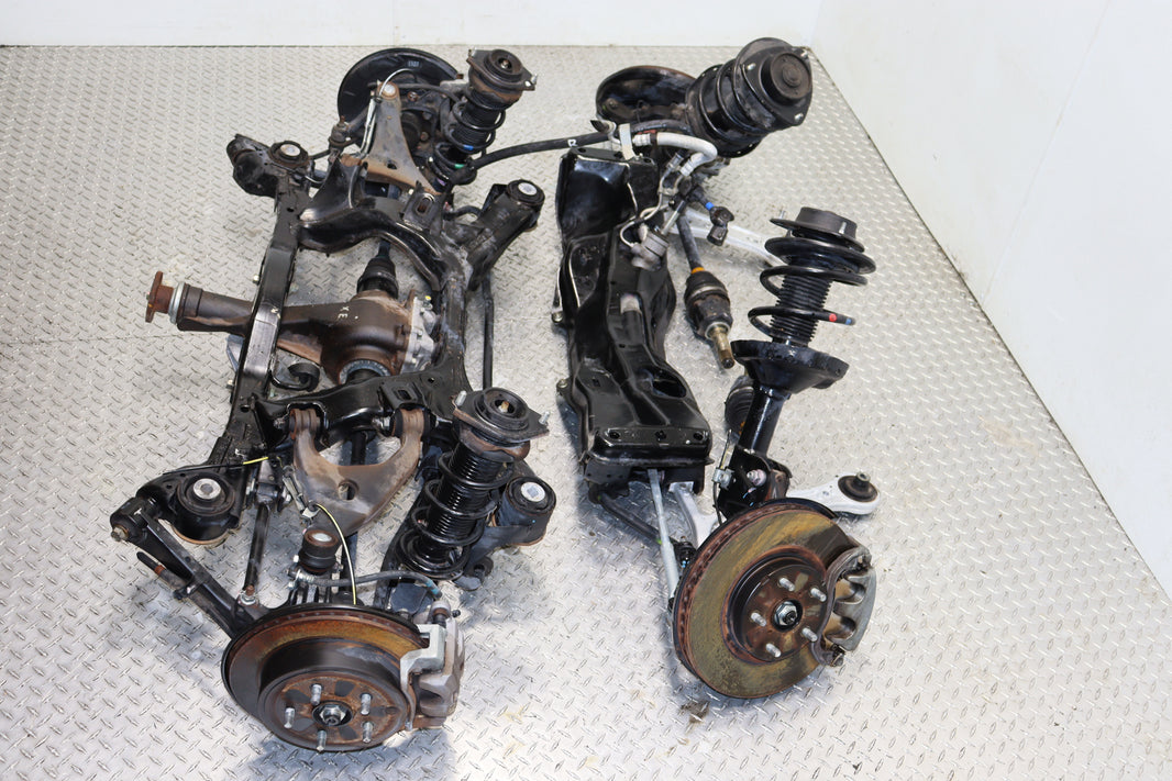 2008–2014 Subaru WRX STI OEM Complete Front & Rear Suspension Assembly