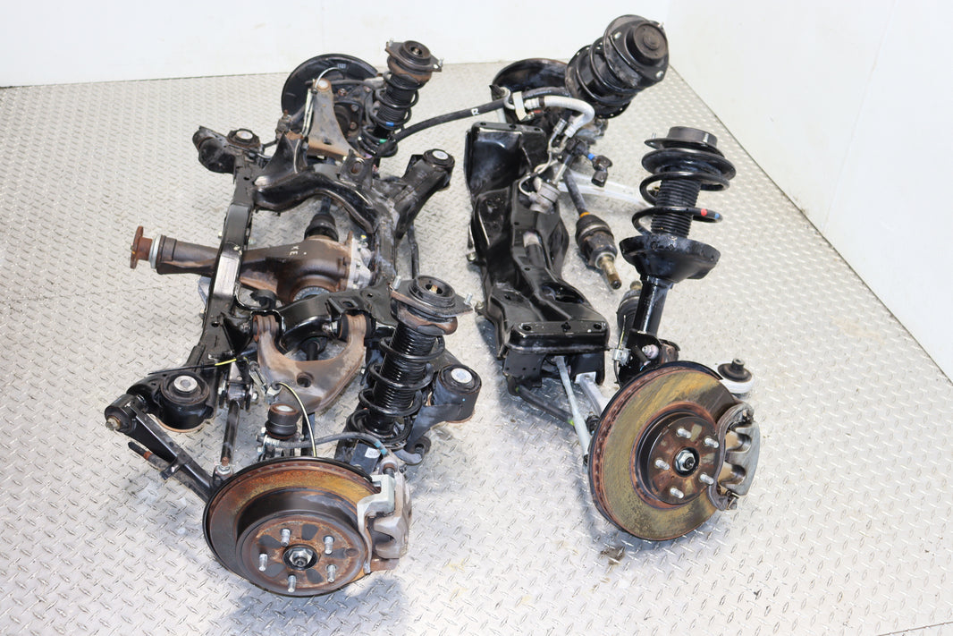2008–2014 Subaru WRX STI OEM Complete Front & Rear Suspension Assembly