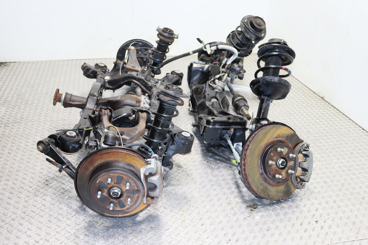 2008–2014 Subaru WRX STI OEM Complete Front & Rear Suspension Assembly