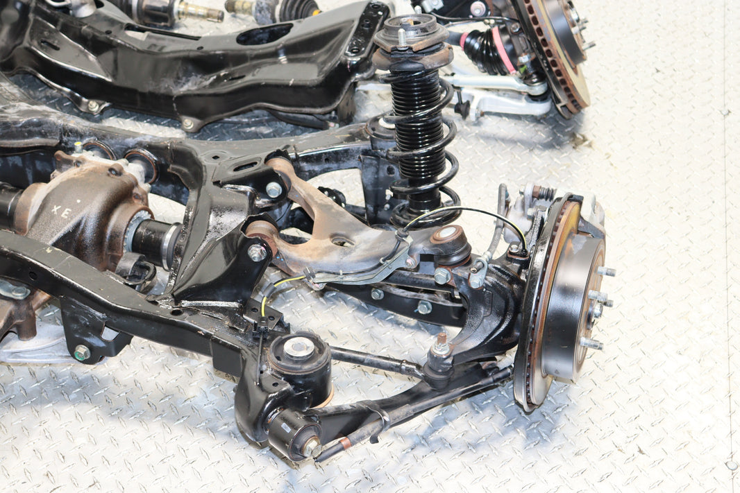 2008–2014 Subaru WRX STI OEM Complete Front & Rear Suspension Assembly