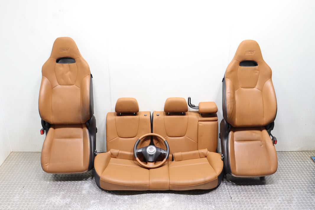 JDM 2008-2014 Subaru WRX STI OEM Premium Seats – 10 STI Sedan