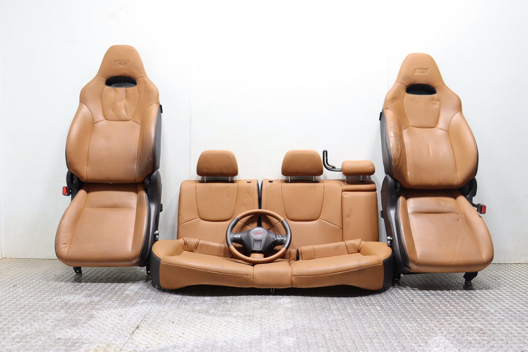 JDM 2008-2014 Subaru WRX STI OEM Premium Seats – 10 STI Sedan