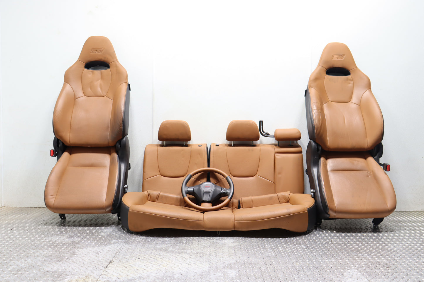JDM 2008-2014 Subaru WRX STI OEM Premium Seats – 10 STI Sedan