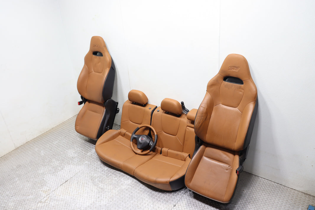 JDM 2008-2014 Subaru WRX STI OEM Premium Seats – 10 STI Sedan