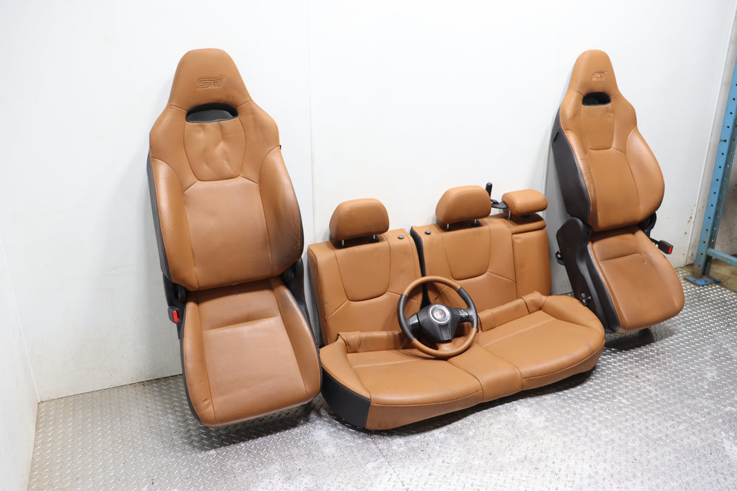JDM 2008-2014 Subaru WRX STI OEM Premium Seats – 10 STI Sedan