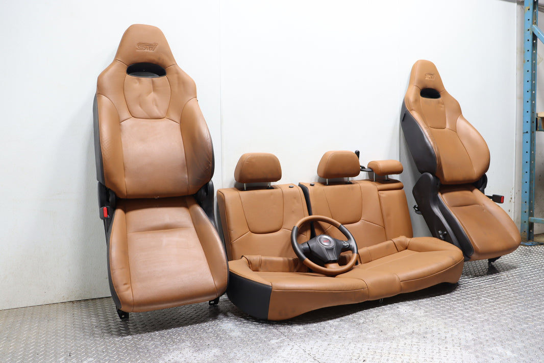 JDM 2008-2014 Subaru WRX STI OEM Premium Seats – 10 STI Sedan