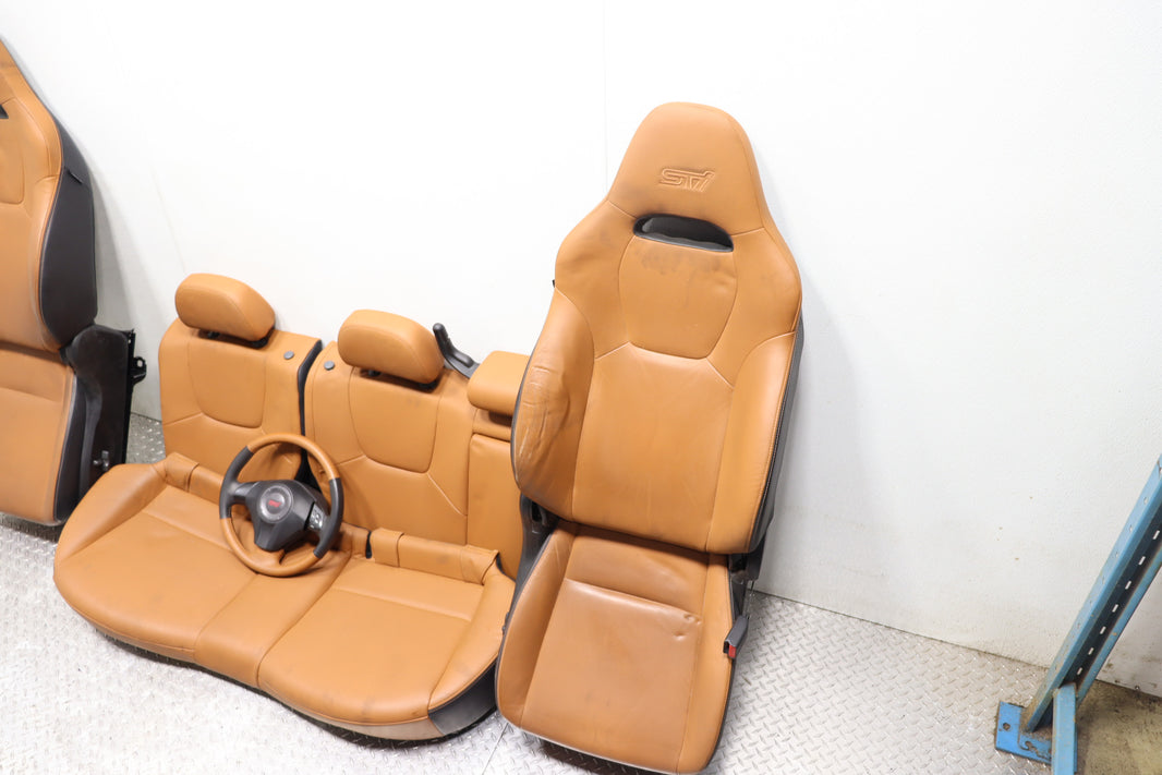 JDM 2008-2014 Subaru WRX STI OEM Premium Seats – 10 STI Sedan