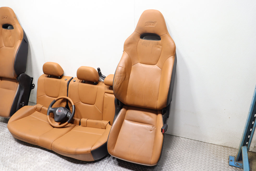 JDM 2008-2014 Subaru WRX STI OEM Premium Seats – 10 STI Sedan