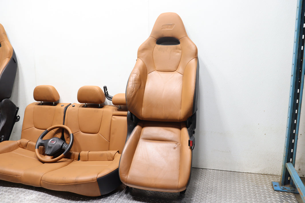 JDM 2008-2014 Subaru WRX STI OEM Premium Seats – 10 STI Sedan