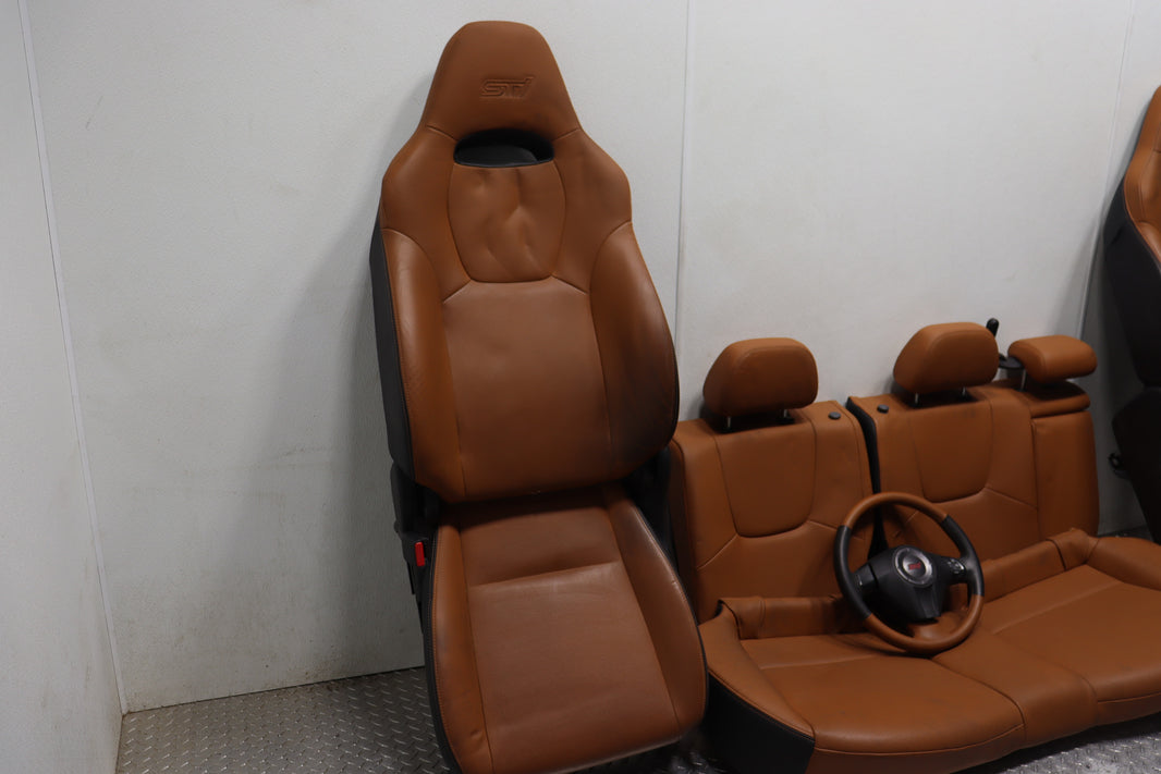 JDM 2008-2014 Subaru WRX STI OEM Premium Seats – 10 STI Sedan