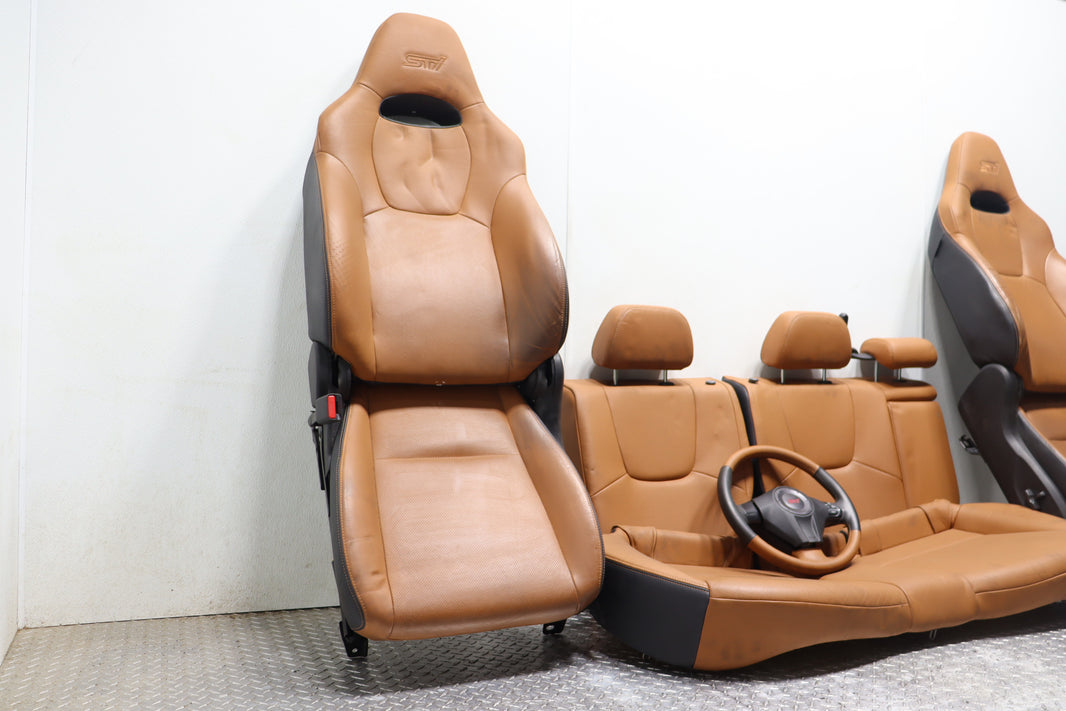 JDM 2008-2014 Subaru WRX STI OEM Premium Seats – 10 STI Sedan