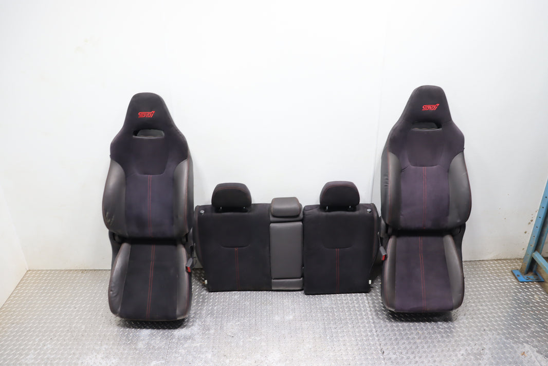 JDM 2008-2014 Subaru WRX STI OEM Premium Seats – 10 STI Sedan