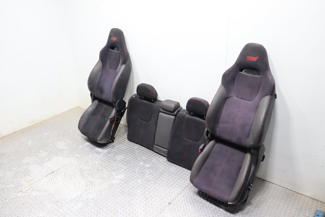 JDM 2008-2014 Subaru WRX STI OEM Premium Seats – 10 STI Sedan