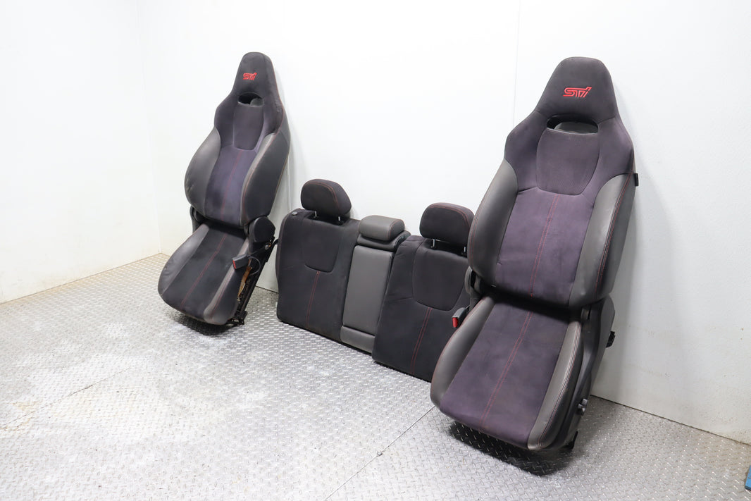 JDM 2008-2014 Subaru WRX STI OEM Premium Seats – 10 STI Sedan
