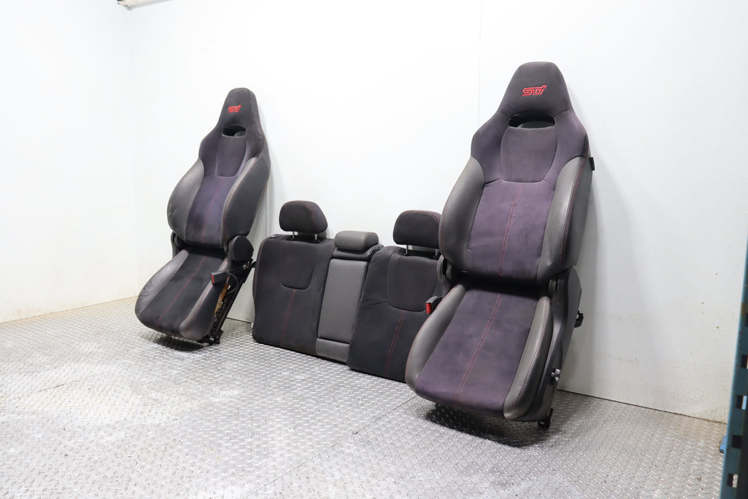 JDM 2008-2014 Subaru WRX STI OEM Premium Seats – 10 STI Sedan