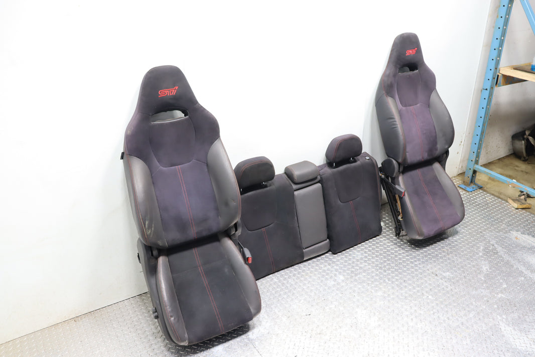 JDM 2008-2014 Subaru WRX STI OEM Premium Seats – 10 STI Sedan