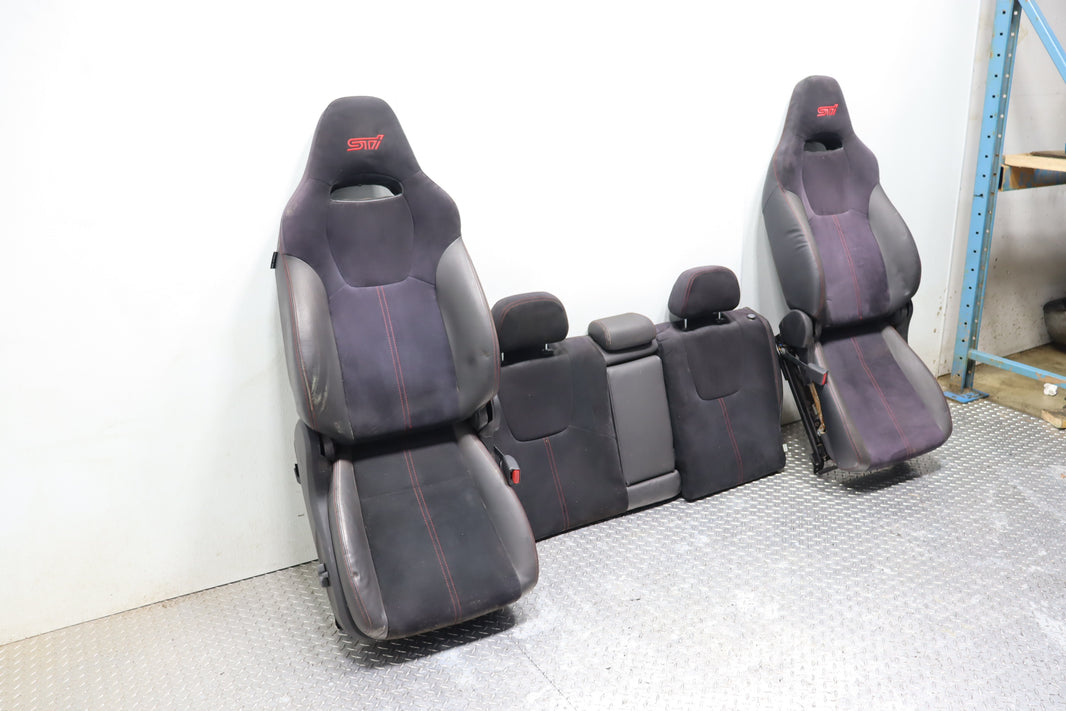 JDM 2008-2014 Subaru WRX STI OEM Premium Seats – 10 STI Sedan