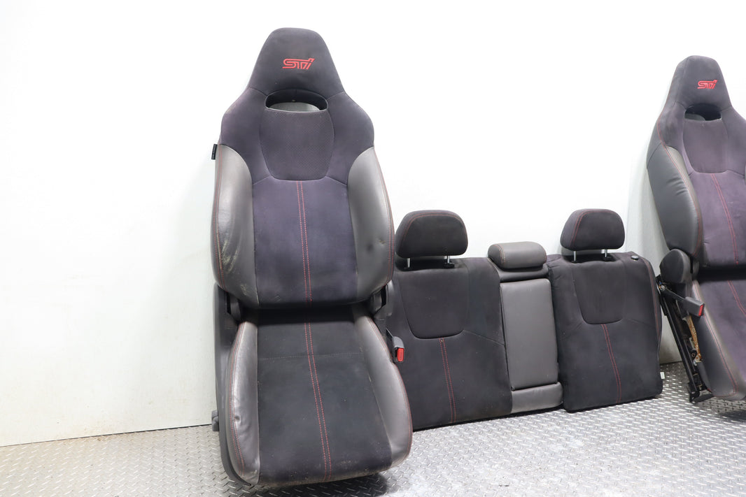 JDM 2008-2014 Subaru WRX STI OEM Premium Seats – 10 STI Sedan