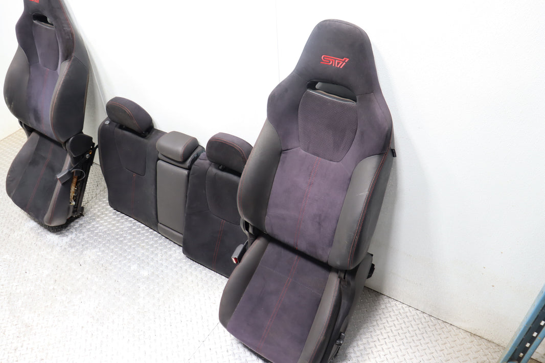 JDM 2008-2014 Subaru WRX STI OEM Premium Seats – 10 STI Sedan