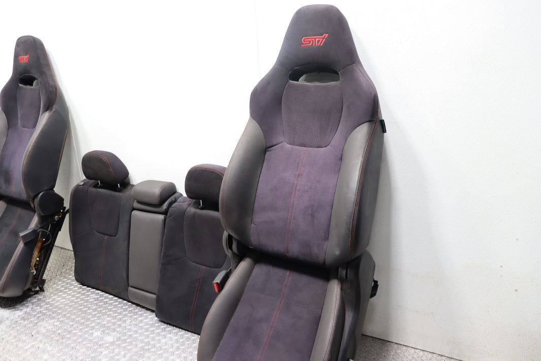 JDM 2008-2014 Subaru WRX STI OEM Premium Seats – 10 STI Sedan