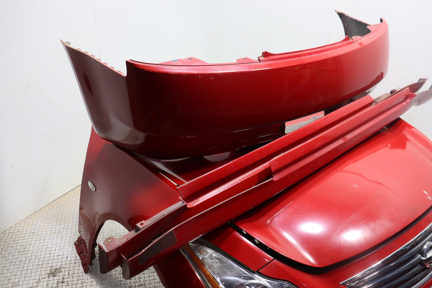 Nissan Skyline 370GT Infiniti G37 Coupe JDM Complete Front End Nose Cut