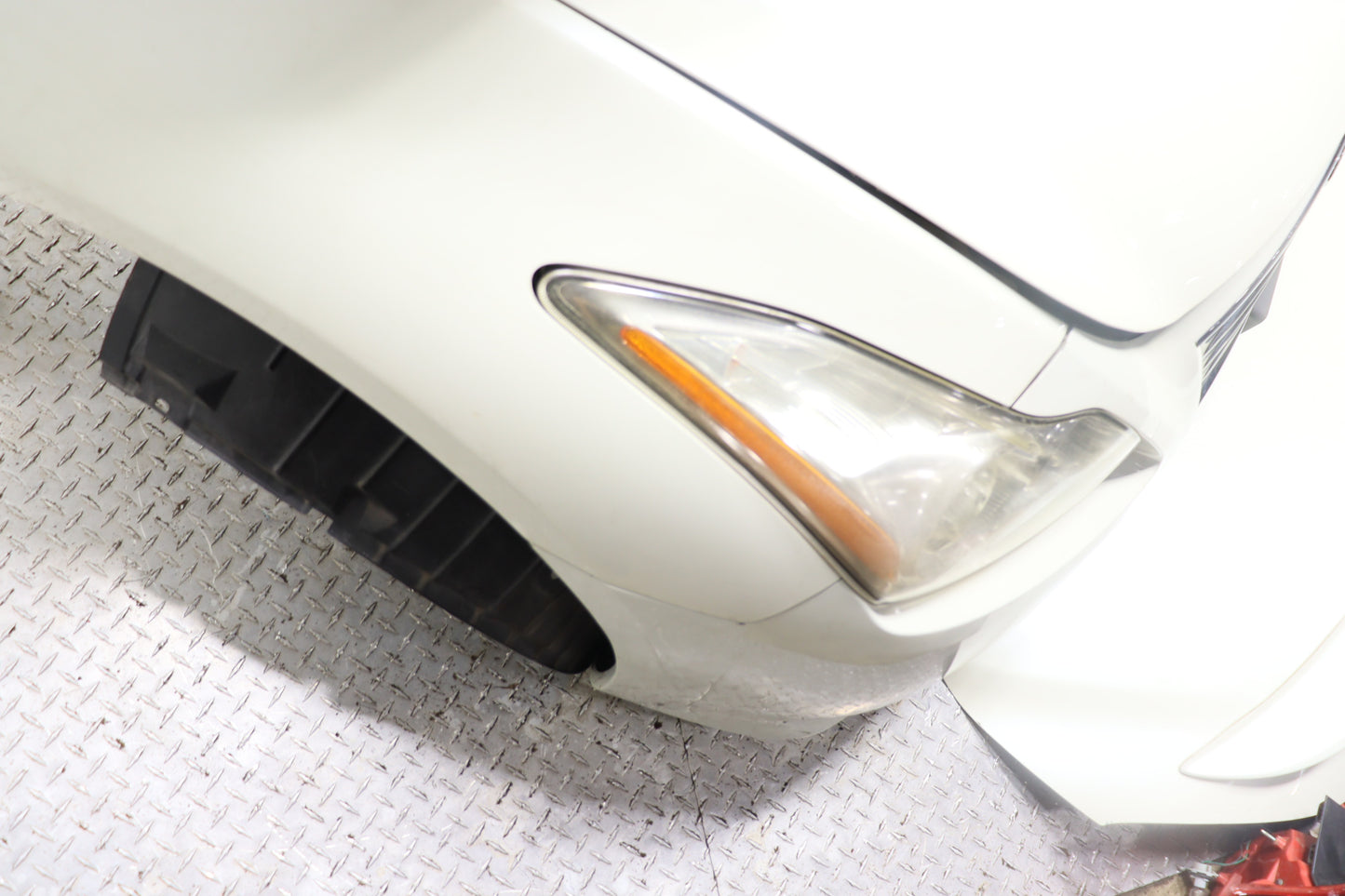 Infiniti G37S Coupe JDM Complete Front End Nose Cut & Rear Trunk Assembly White OEM