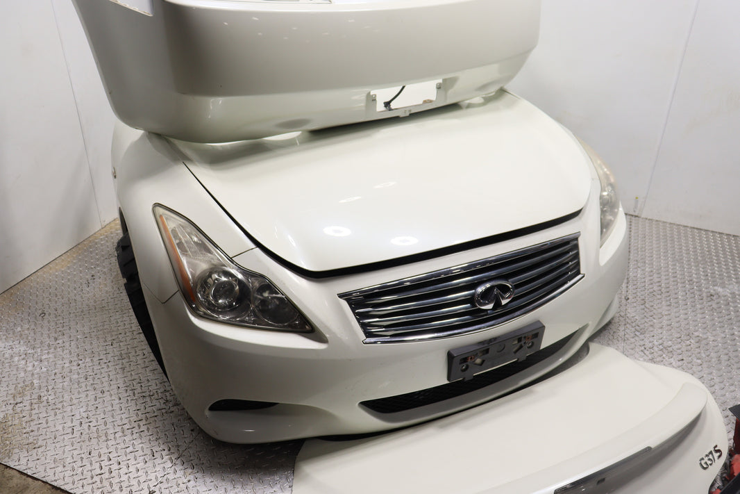 2008-2013 Infiniti G37S Coupe Complete Rear End Assembly Rear Bumper Trunk Lid Tail Lights OEM