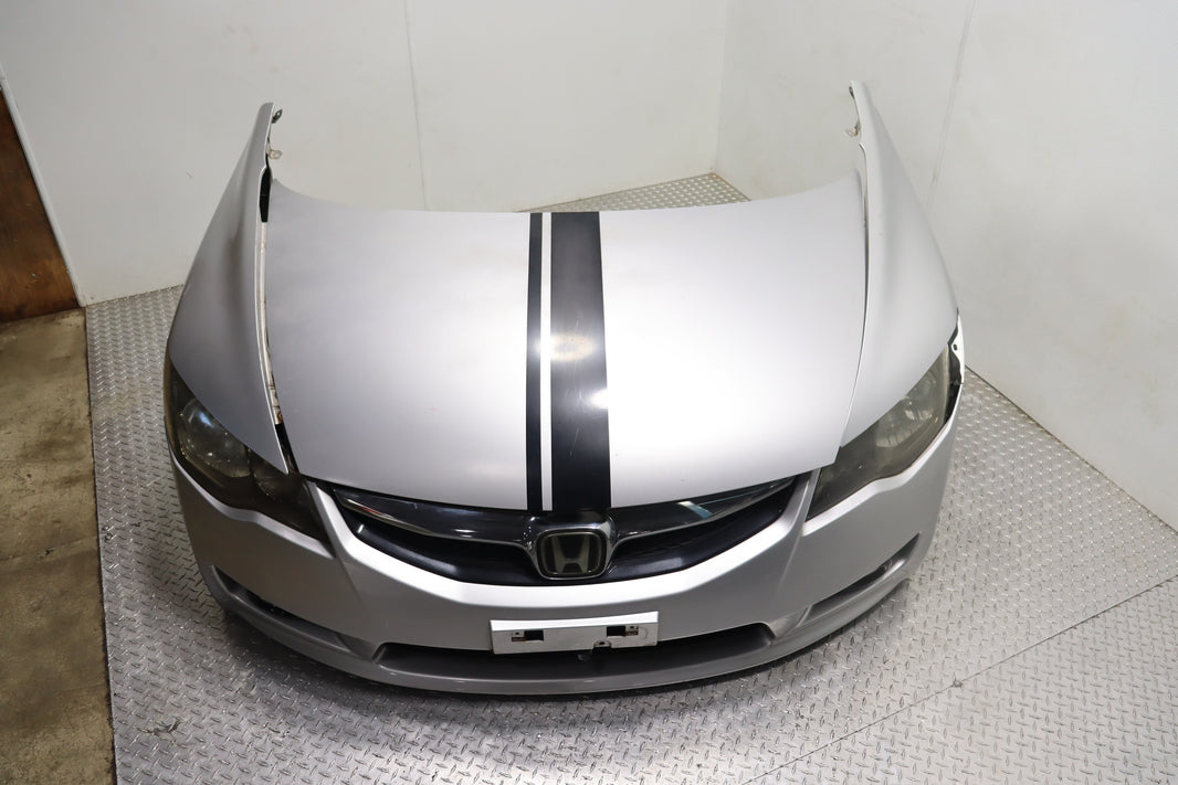 JDM 2006-2010 Honda Civic FD3 Complete Front End Nose Cut Assembly