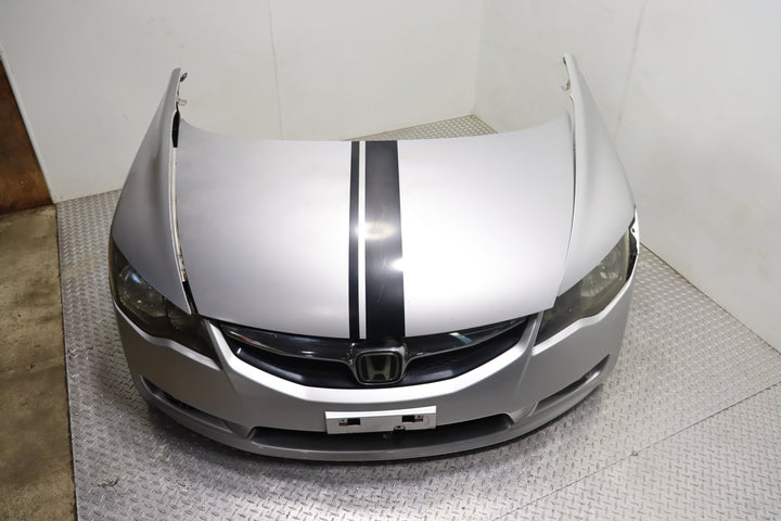 JDM 2006-2010 Honda Civic FD3 Complete Front End Nose Cut Assembly