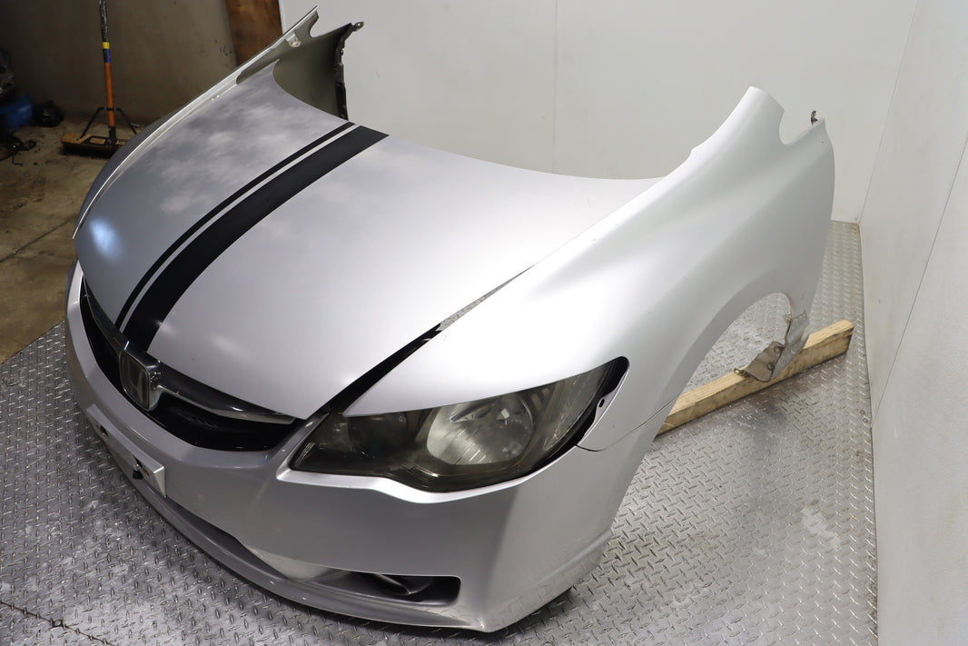 JDM 2006-2010 Honda Civic FD3 Complete Front End Nose Cut Assembly
