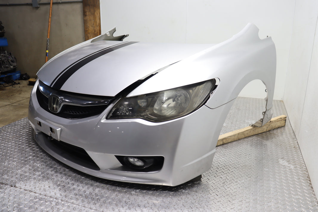 JDM 2006-2010 Honda Civic FD3 Complete Front End Nose Cut Assembly